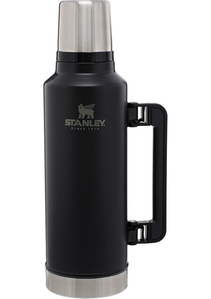 Klasik Vakumlu Çelik Termos, 1.9l / 2.0qt Mat Siyah