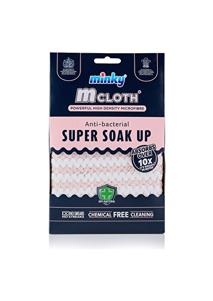 Mcloth Süper Emici Kurulama Bezi Pembe