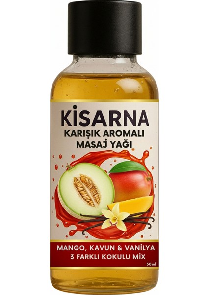 Masaj Yağları Erotik Masaj Yağları Mango Kavun Vanilya Karışık Kokulu Aromatik Miks