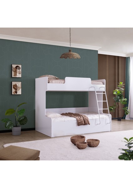 Compact Beyaz Ranza Üst 90*200-ALT 120*200 fiyatları