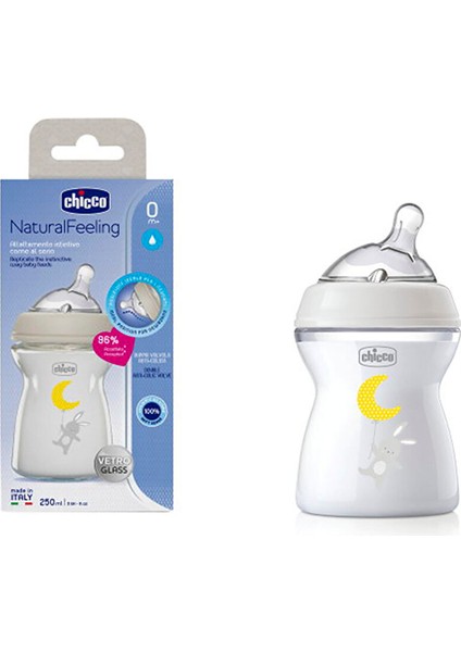 Natural Feeling Cam Biberon 250 ml 0+ Ay fiyatları