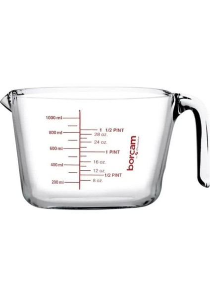 Borcam Ölçü Kabı 1 Litre fiyatları