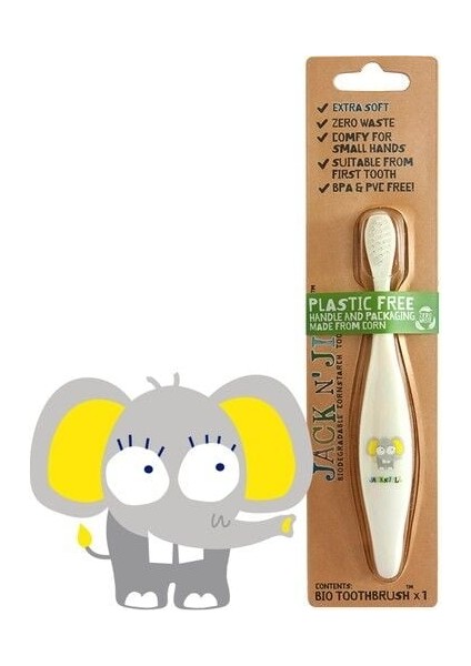 Jack N' Jill Diş Fırçası Fil