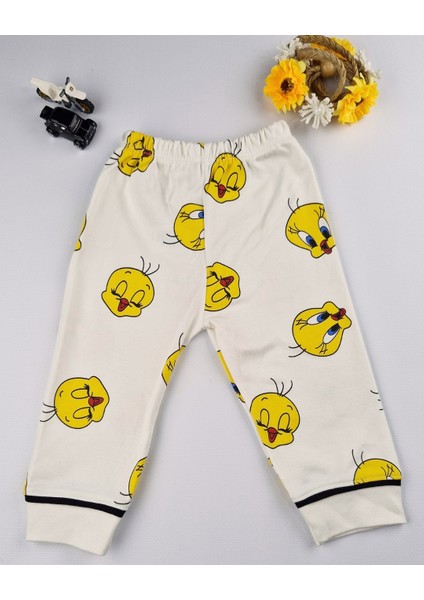 %100 Pamuk Desenli Bebek Pijama Takımı – 6-24 Ay – Yumuşak ve Nefes Alan Kumaş modelleri