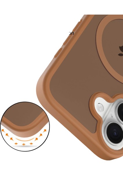 Zeroshop Joko Apple Iphone 17 Jota Magsafe Kapak - Çöl Titanyum modelleri