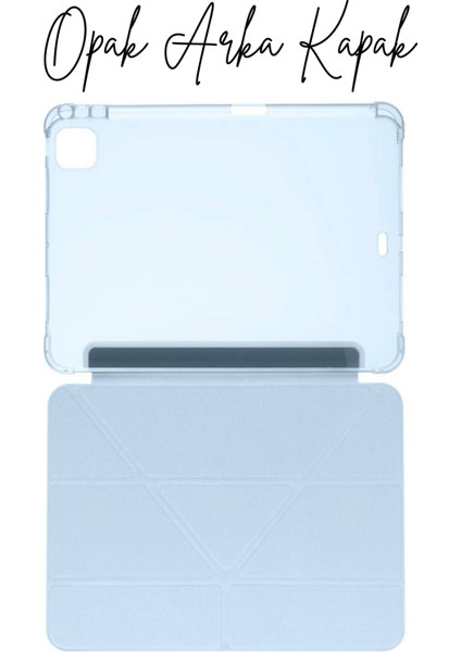 iPad Pro 11 2025 M5 Çip Uyumlu Tri Folding Kalem Bölmeli Akıllı Standlı Özellikli Kılıf indirimleri