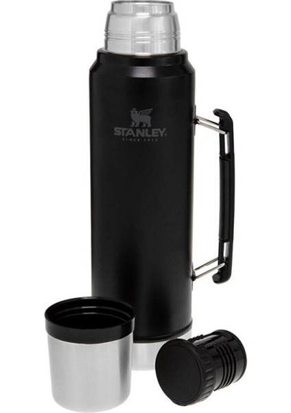 Legendary Klasik Vakumlu Termos Matte Black 1 Litre fiyatları