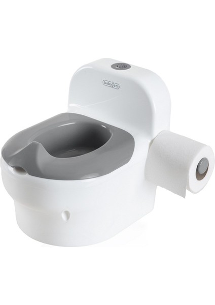 BabyJem Sesli Klozet Lazımlık 863 Beyaz