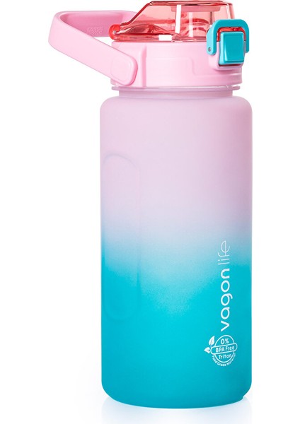 1500 ml Tritan Matara Pembe-Yeşil fiyatları