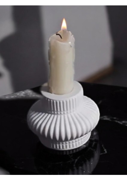 Mermer Desen Beton Mumluk (Mumlar Dahil Değil) fırsatları