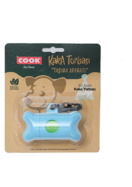 Evcil Hayvan Kaka Torbası Kiti(30 Adet Kaka Torbası Hediye)