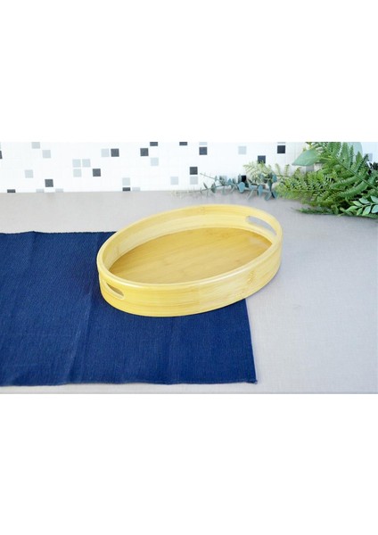 Bambu Oval Derin Tepsi 29X20 cm fiyatları