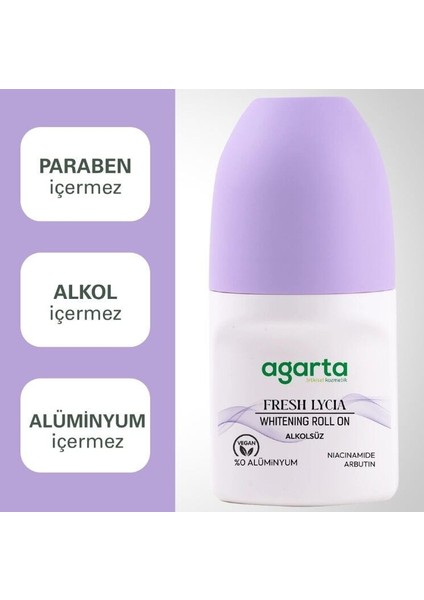 Agarta Doğal Roll-On Fresh Lycia 50 ml