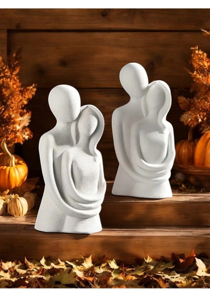 2 Li Sonsuz Aşk Sarılan Sevgili Heykeli Sarılan Çift Biblo modelleri