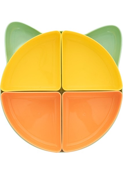 Kitty Mama Tabağı - 7 Parça Tropik modelleri