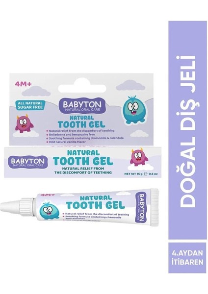 Babyton Bebekler İçin Doğal Diş Jeli modelleri