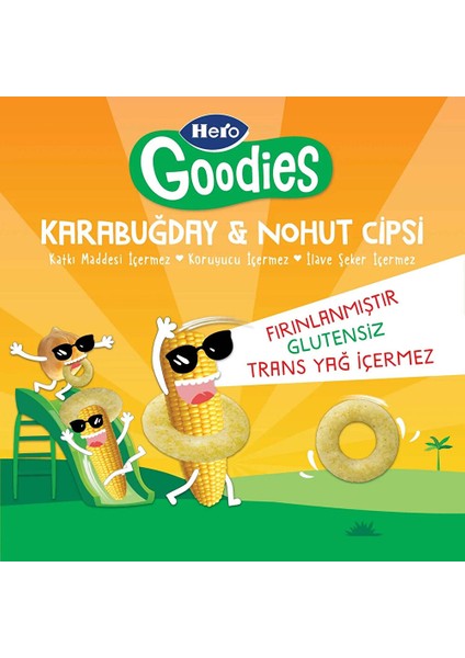 Süt Mısırlı Karabuğday Nohut Cips 30 gr fiyatları