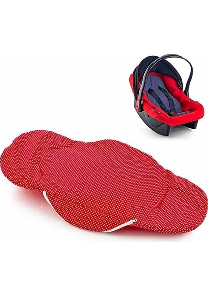 Babyjem Ana Kucağı Bel Desteği Havlu 158 Kırmızı-Puanlı