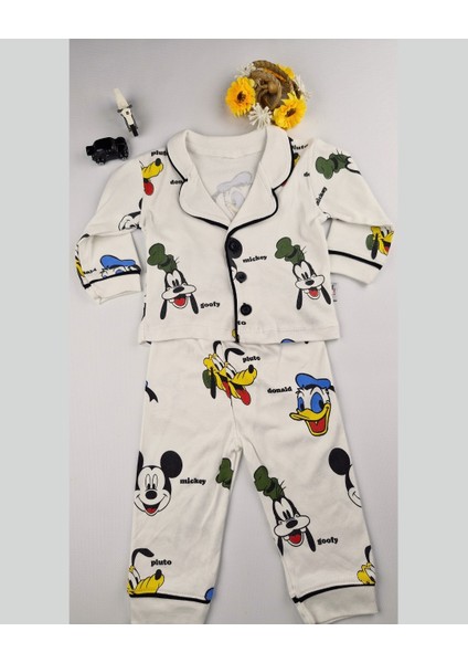 %100 Pamuk Bebek Pijama Takımı – 6-24 Ay – Yumuşak ve Nefes Alan Kumaş modelleri