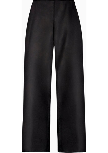 Formal Satin Straight Leg Trousers Saten Düz Paça Kadın Pantolon fiyatları