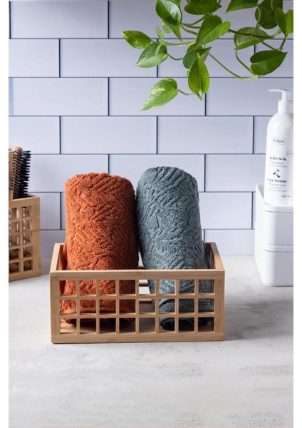 Bambu Organizer Büyük Dolap Içi Düzenleyici Sepet 18X26 cm fiyatları