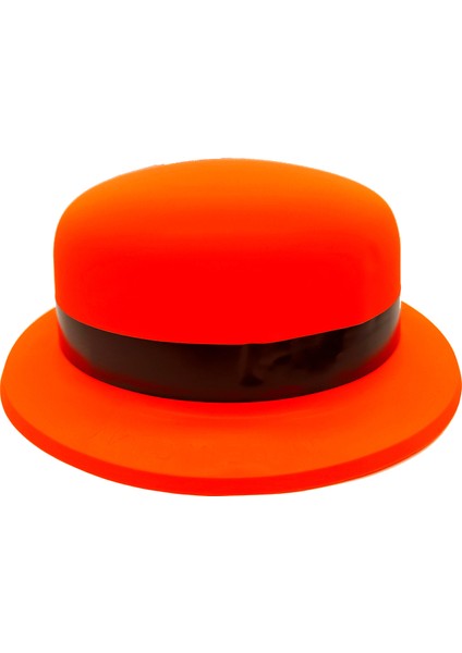 Zeroshop Neon Partisi Turuncu Renk Melon Plastik Parti Şapkası
