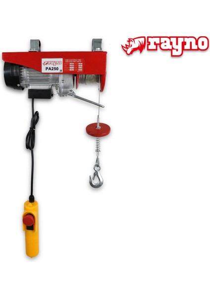Elektrikli Mini Vinç 125-250 kg - RAYNOEMV125-250 modelleri