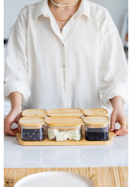 Cam Kahvaltılık Seti 13 Parça