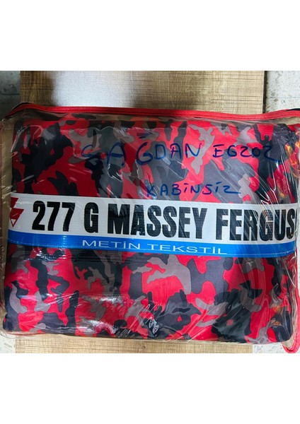 Massey Ferguson 277 Gold Sağdan Egzoz Kabinsiz Traktör Lüx Branda