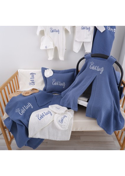 Müslin Premium Set Erkek Bebek Hastane Çıkışı modelleri