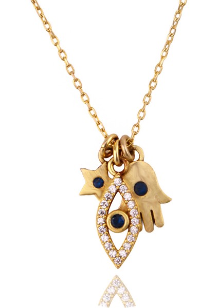 Şans Gümüş Kolye MS3359