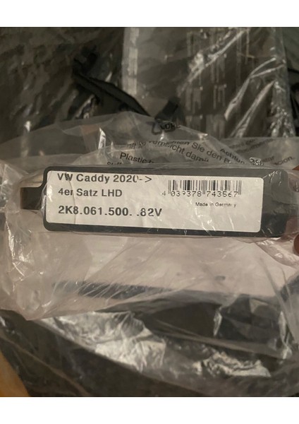 Caddy Uyumlu 2020 Sonrası Kauçuk Paspas Takımı 4 Parça 2K806150082V fiyatları