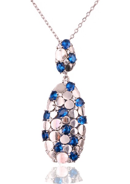 Şık Gümüş Kolye Ms3360