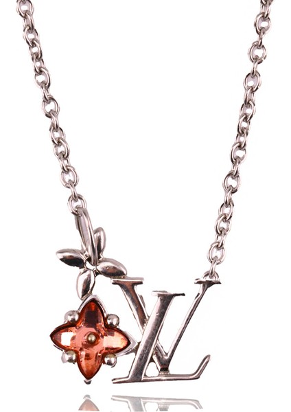 Lius V Gümüş Kolye Ms3374