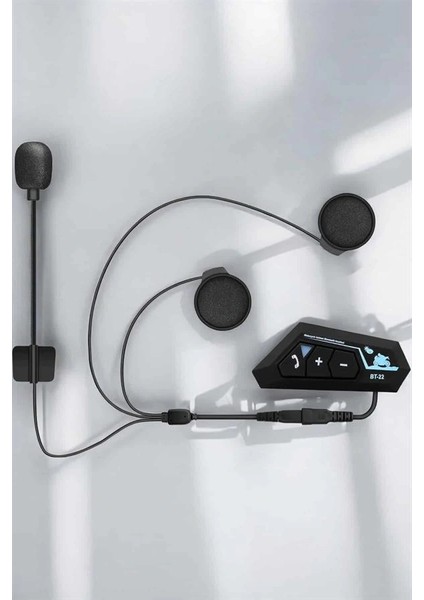 Kask Kulaklığı Motosiklet Intercom Interkom Dinleme Konuşma Özellikli Su Geçirmez indirimleri