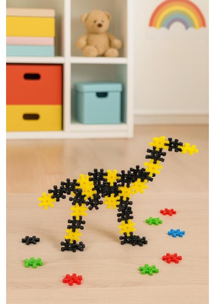 Puzzle Blocks Mozaik Puzzle Kutulu Zeka Oyunları Orta Boy 140 Parça modelleri