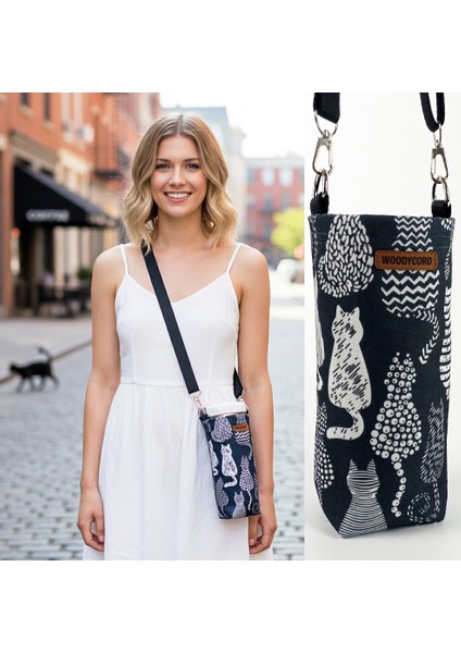 1 Litrelik Matara Kılıfı Su Şişesi Taşıma Çantası Water Bottle Bag