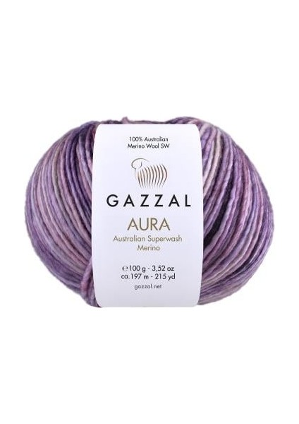 Aura Saf Yün Örgü Ipliği 100 gr 168