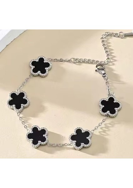 Çiçek Modeli Çelik Bileklik fiyatları