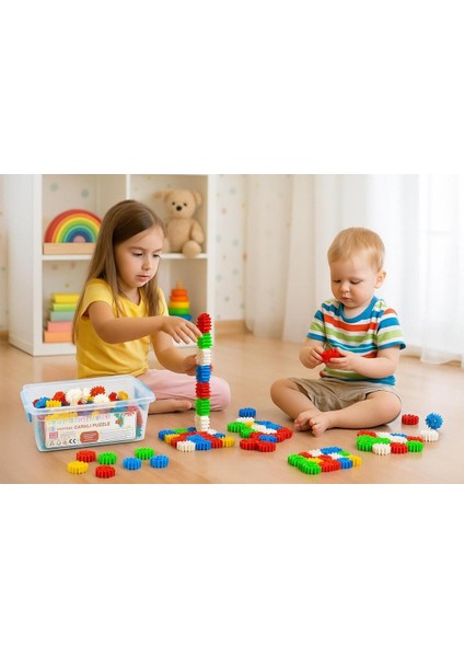 Puzzle Blocks Çark Puzzle Kutulu Zeka Oyunları Büyük Boy 100 Parça fiyatları
