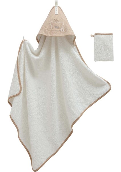 Very Cool Bebek Kundak Havlu ve Kese Kahverengi CRML.KHV1873