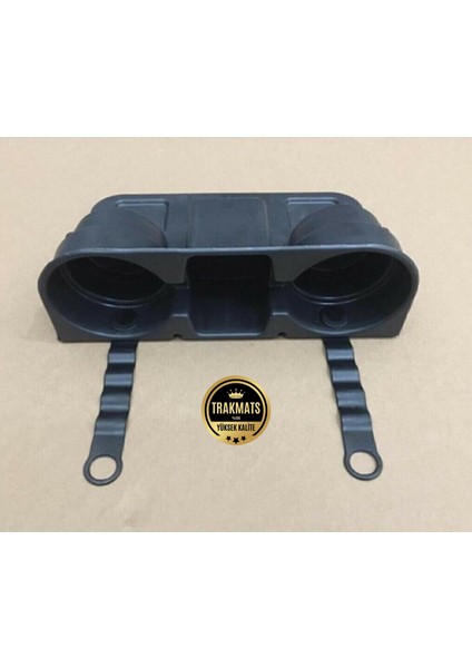 Ford Transit 2000-2001-2002-2003-2004-2005-2006-2007 Araç Içi Koltuk Arası Bardak Tutucu & Başlık Askılı Bardaklık Organizer – Siyah, 26.5X8X9.5 cm – Pratik Eşya Düzenleyici