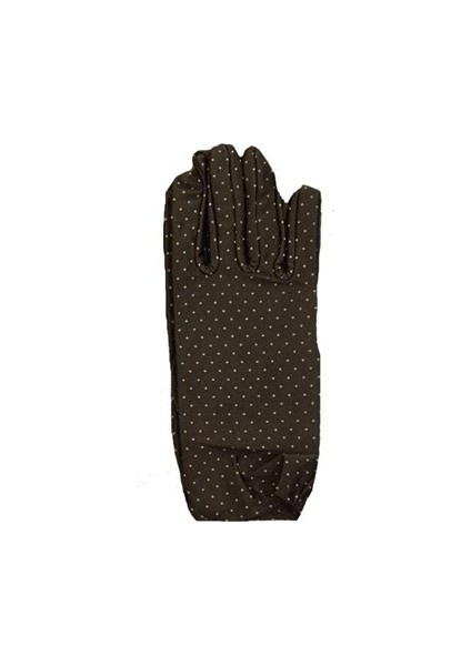 Zeroshop Kahverengi Puanlı Çocuk Eldiveni