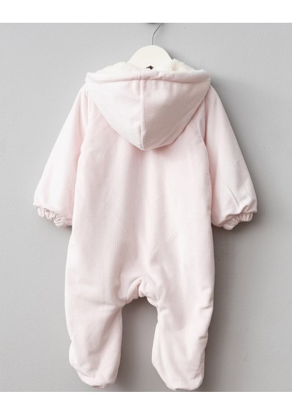 Sevimli Tavşan Desenli Kapüşonlu Wellsoft Astarlı Astronot Kozmonot Tulum modelleri