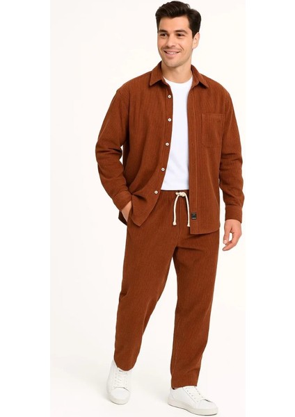 Erkek Kadife Oversize Alt-Üst Takım fırsatları