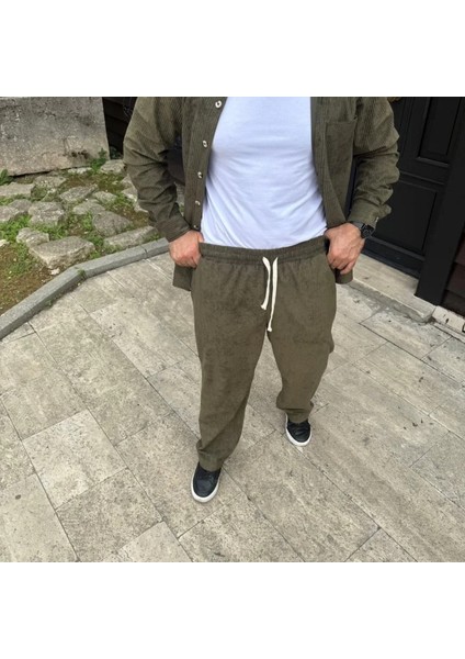 Erkek Kadife Oversize Alt-Üst Takım fırsatları