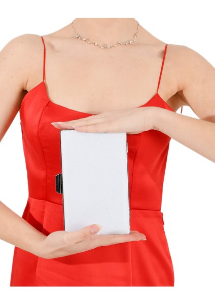 Sedef Renk Ekru Inci Beyazı Abiye Çanta Gece Çantası Nişan Düğün Çantası fırsatları