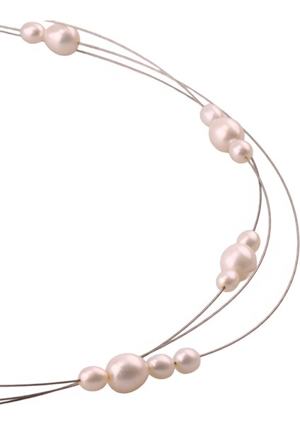 İnci Şık Gümüş Kolye Ms3318 fırsatları