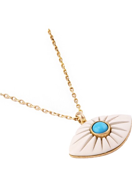 Göz Gümüş Kolye Ms3267 fiyatları