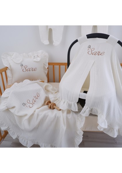 Müslin Kız Bebek Full Set Hastane Çıkışı modelleri